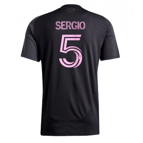 Inter Miami Sergio Busquets #5 Replika Bortatröja 2025-26 Kortärmad